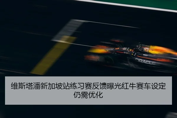 维斯塔潘新加坡站练习赛反馈曝光红牛赛车设定仍需优化